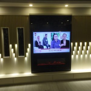 ŞÖMİNELİ TV ÜNİTESİ